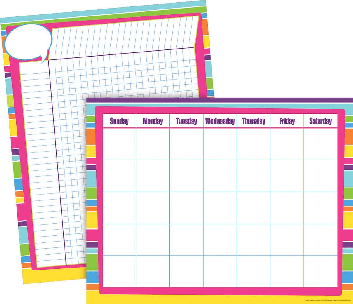Instructional Chart - 1 to 100 Number Grid - Barker Creek Publishing