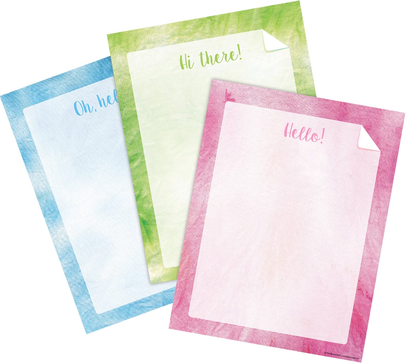 Tie-Dye and Ombré Computer Paper (3 designs), 150 sheets/Package