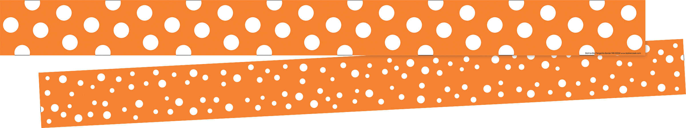 Halloween Dot to Dot & Happy Double-Sided Border, 50 Pieces of Trim per Set - Image 4