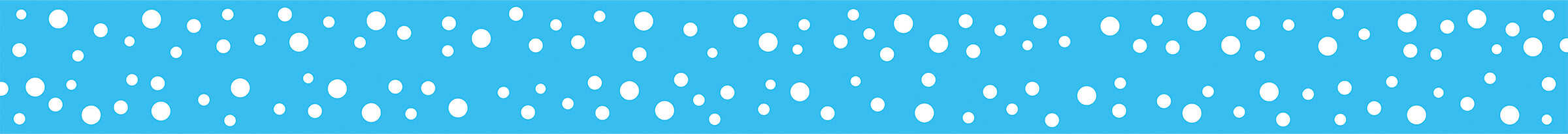 Dot to Dot Pool Blue Double-Sided Border, 12 Pieces of Trim per Package - Image 3