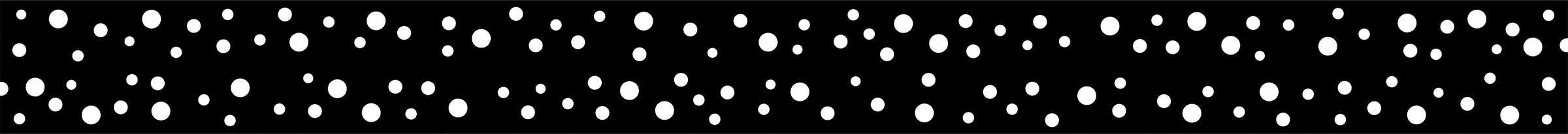 Dot to Dot Black Double-Sided Border, 12 Pieces of Trim per Package - Image 3